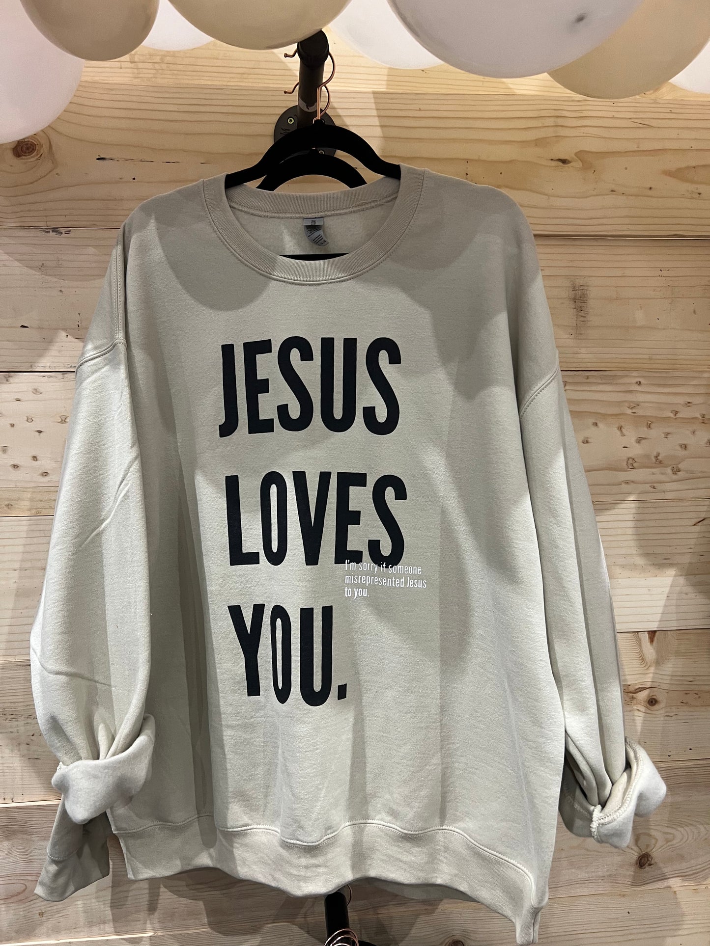 Jesus loves you